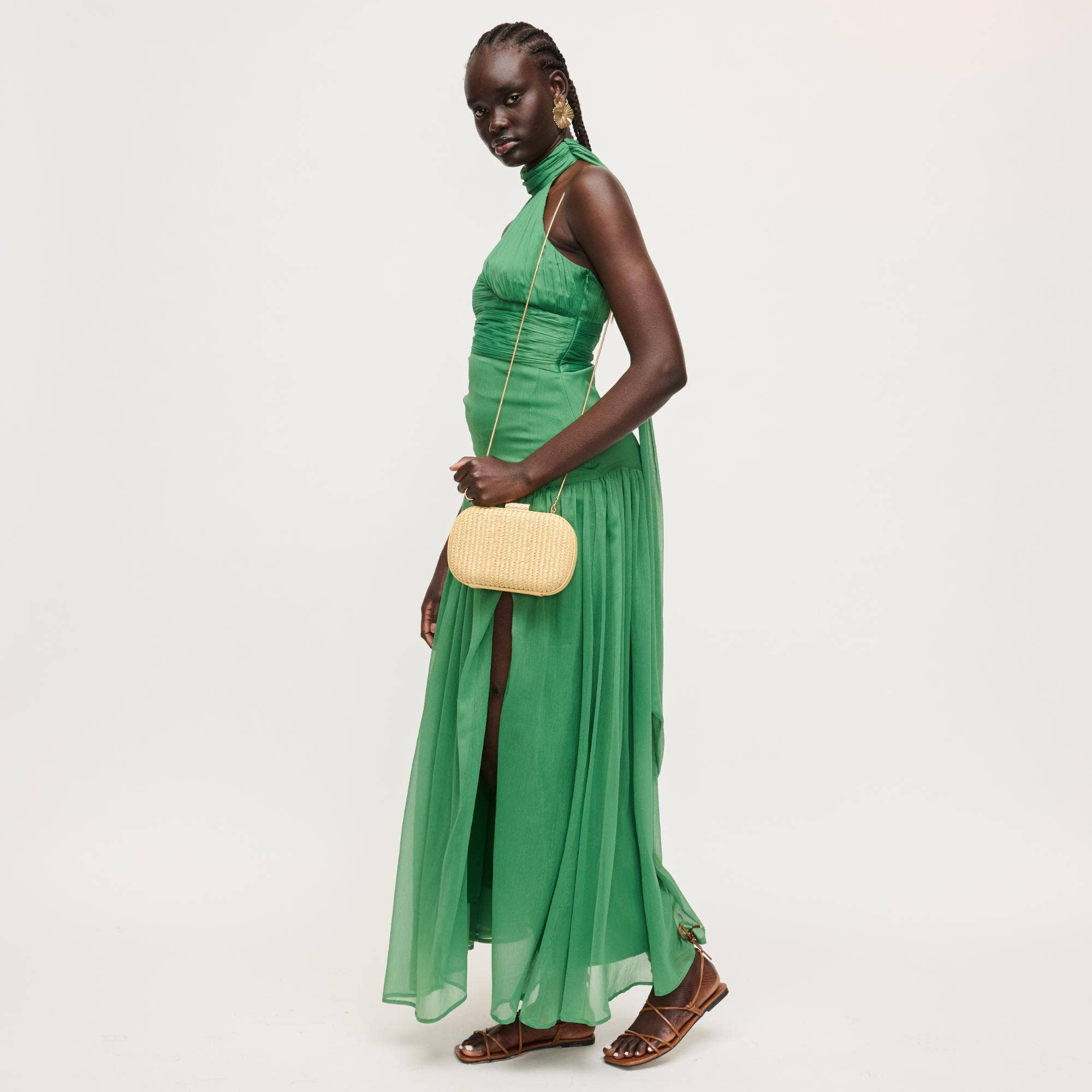 Alix Evening Bag - Natural