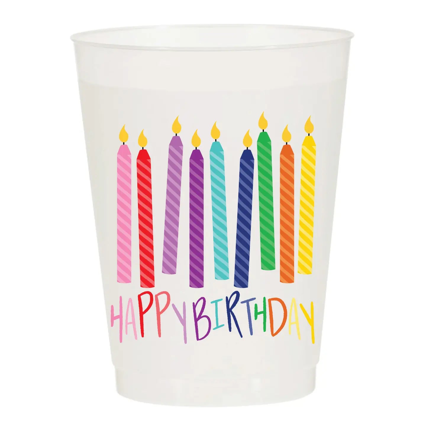 Birthday Cake Candles - Set of 6