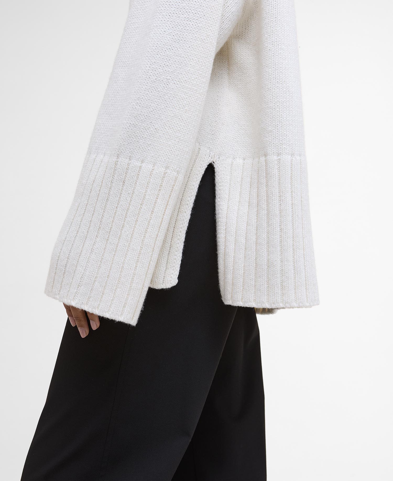 Barbour Serena Knitted Sweater - Cloud