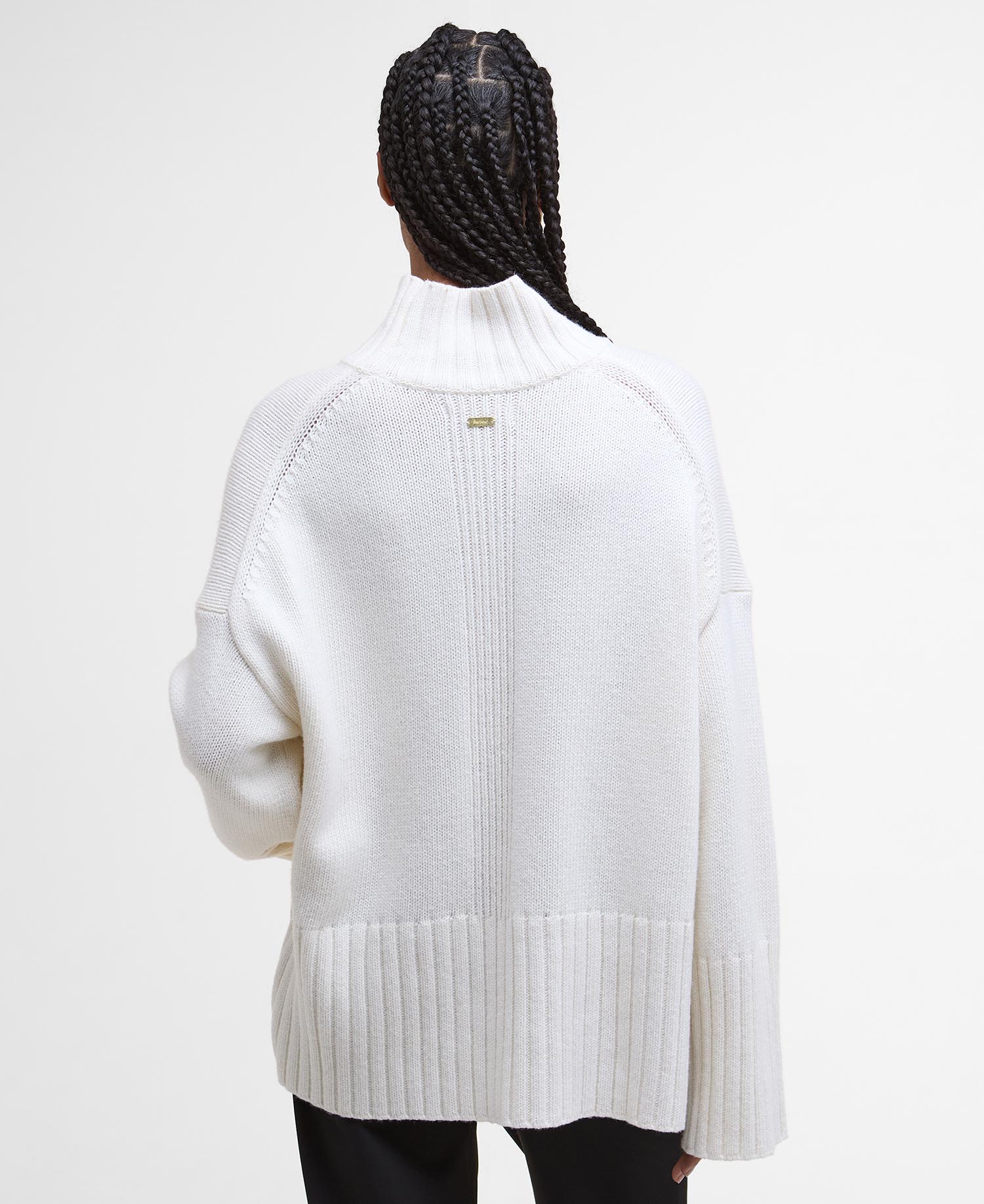 Barbour Serena Knitted Sweater - Cloud