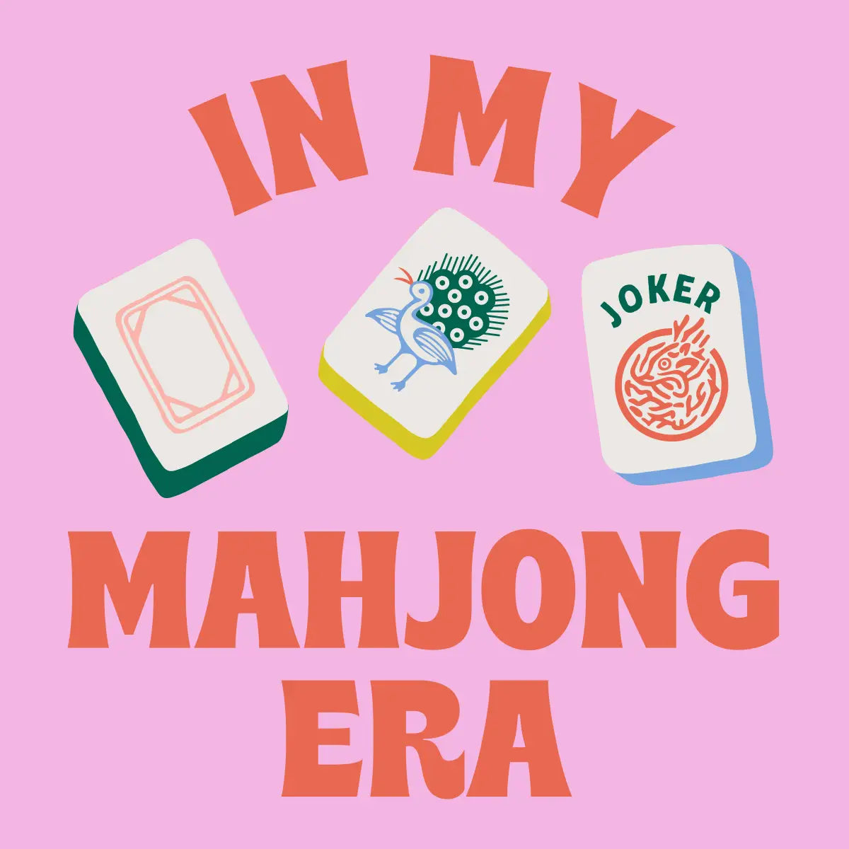 Mahjong Era Cocktail Napkin