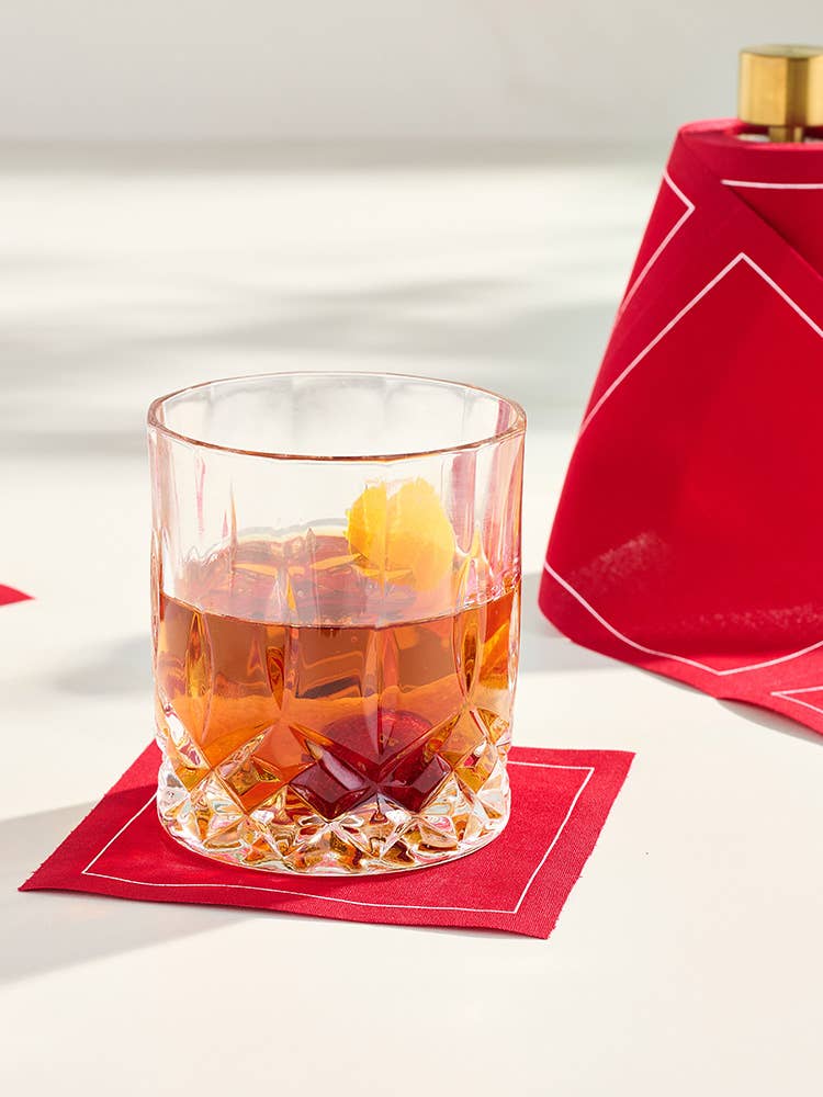 Cocktail Napkins | Red Carpet Disposable Cotton