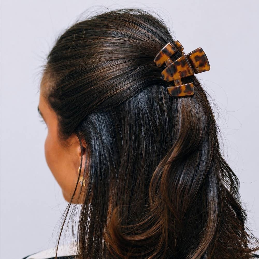Teleties Classic | Tortoise | Petite | Claw Clip