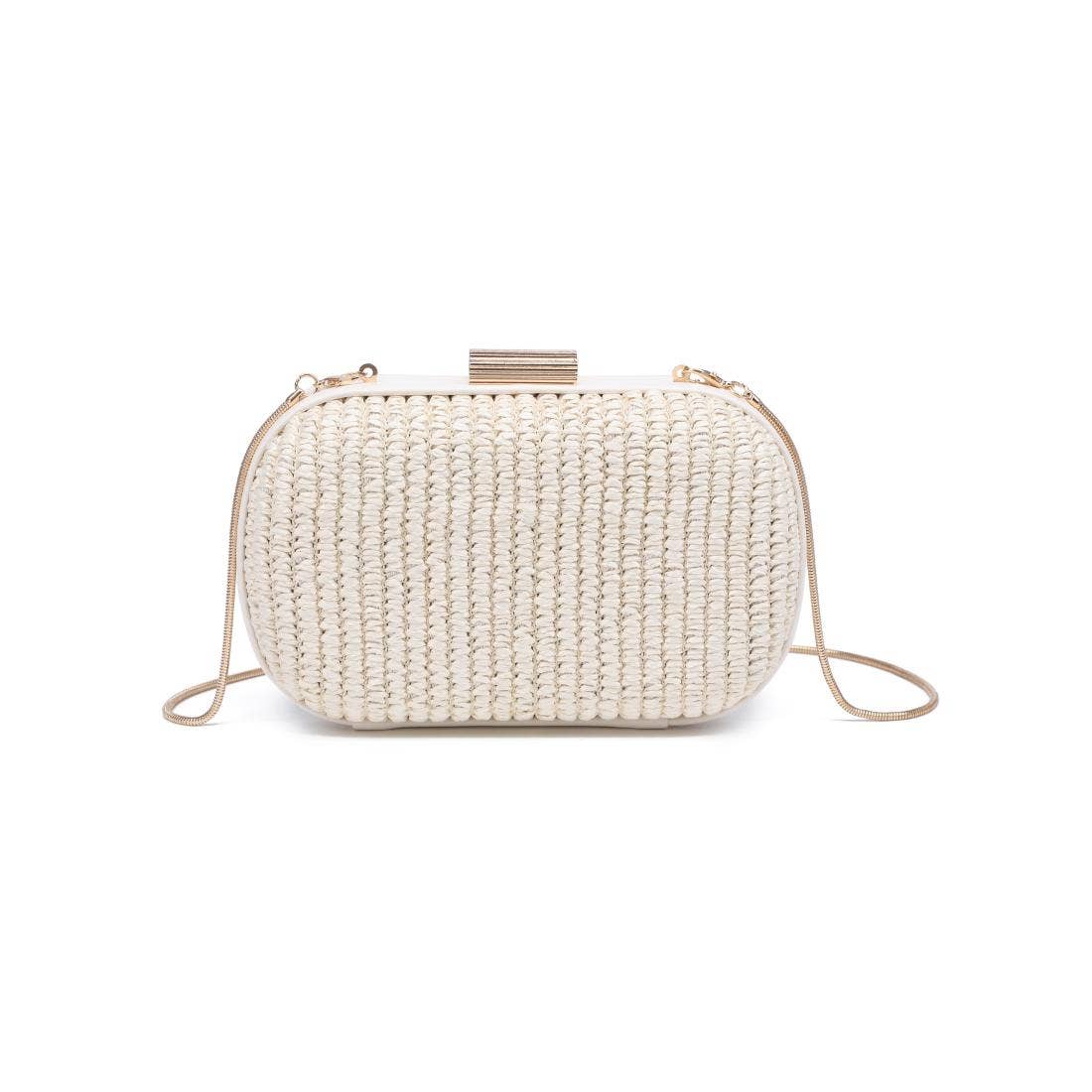 Alix Evening Bag - Natural