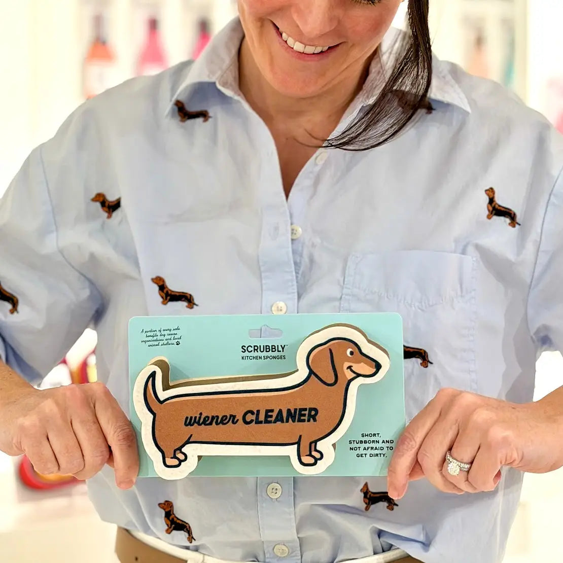 Scrubbly™ Sponge - Wiener Cleaner Dachshund