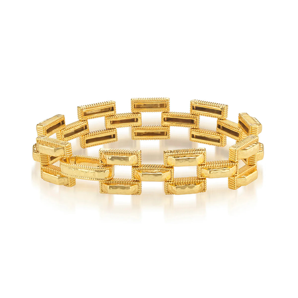 Capucine de Wulf Pathway Link Bracelet, 7.25" Gold