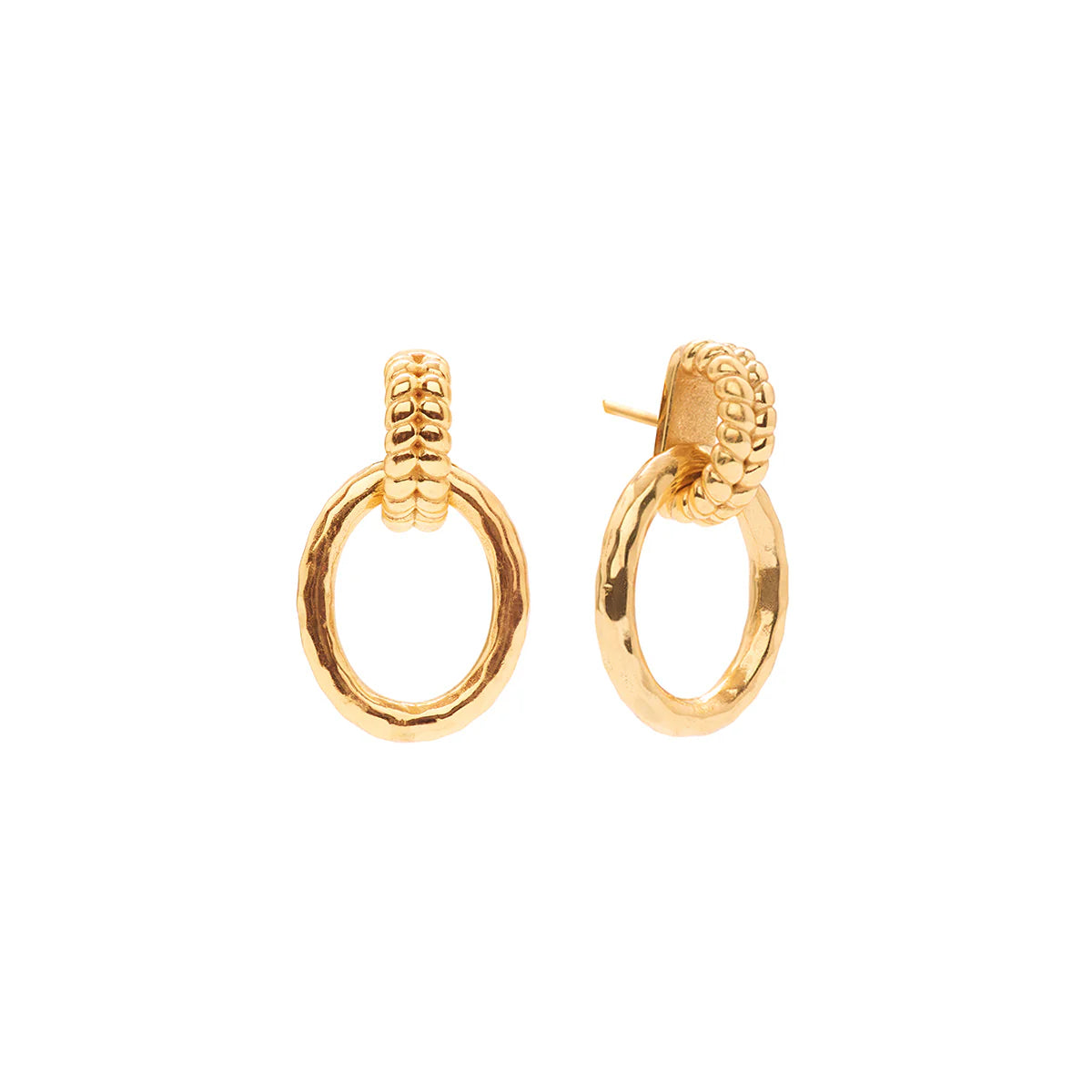 Capucine De Wulf Regal Link Earrings