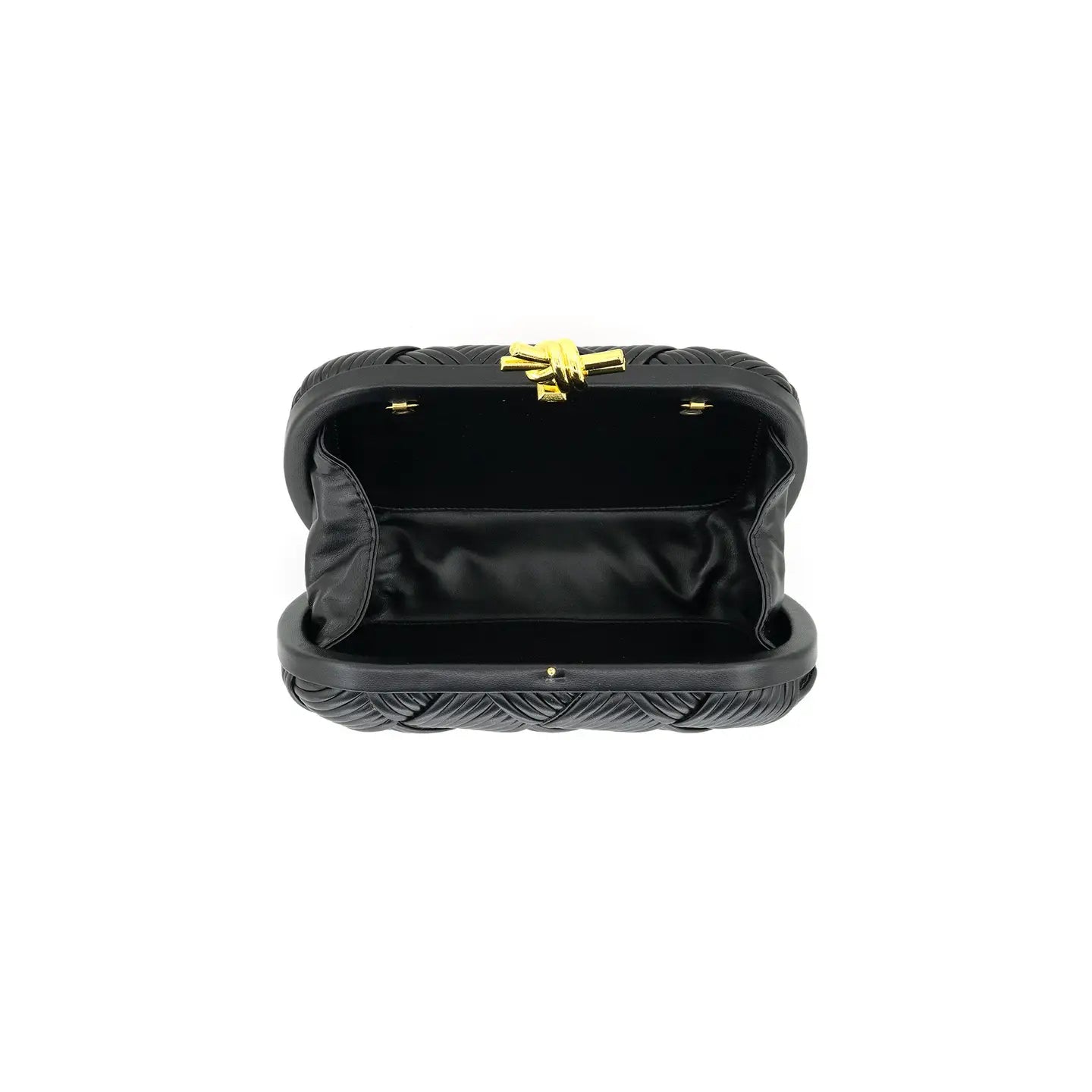 Woven Clutch | Black