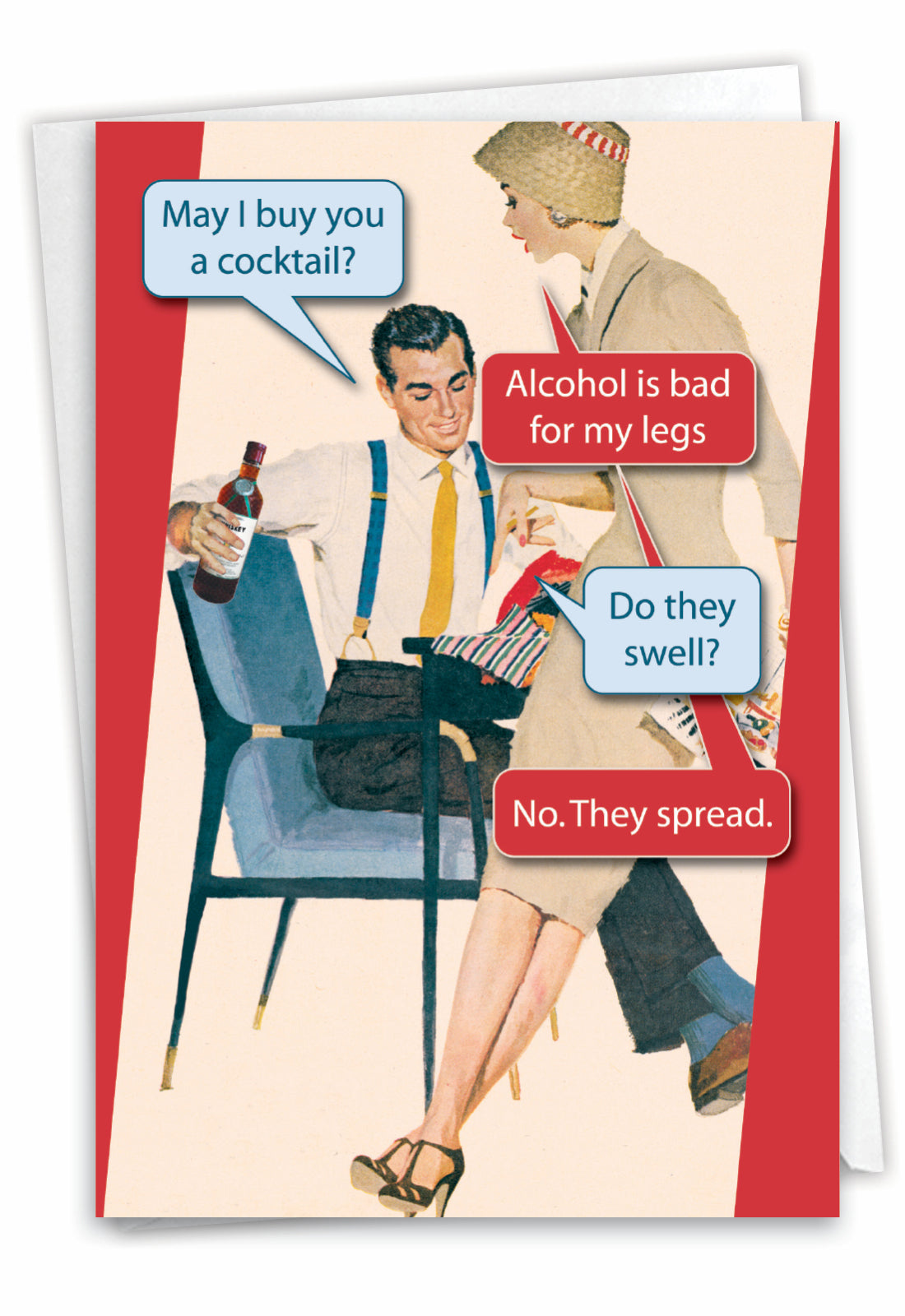 Bad for Legs Card