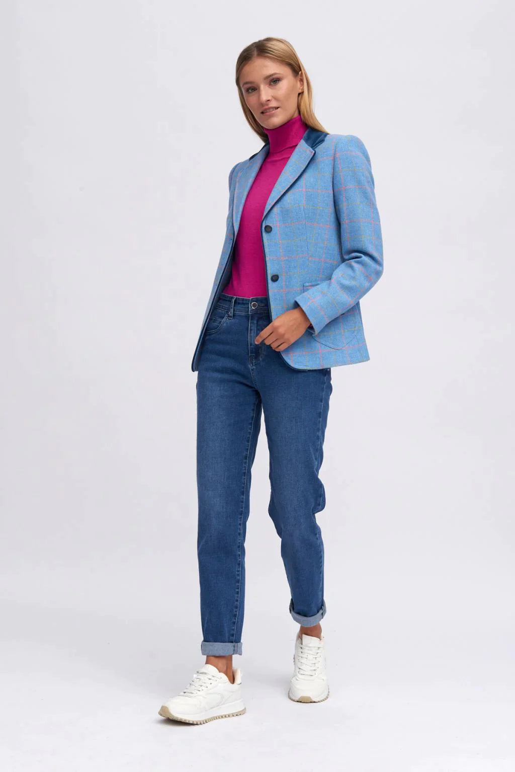 Bariloche Frechilla Tweed Jacket - Blue