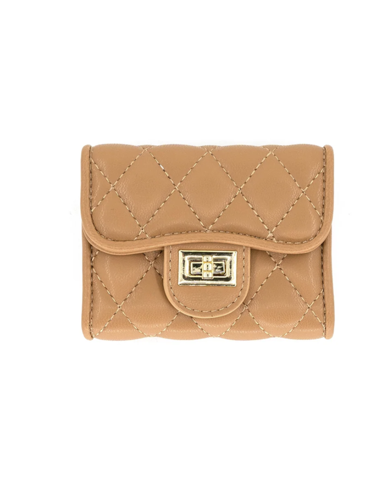 Quilted Card Holder - (four colors)