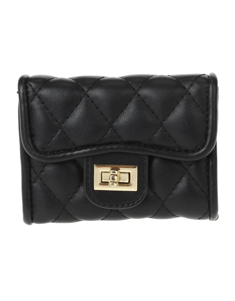 Quilted Card Holder - (four colors)