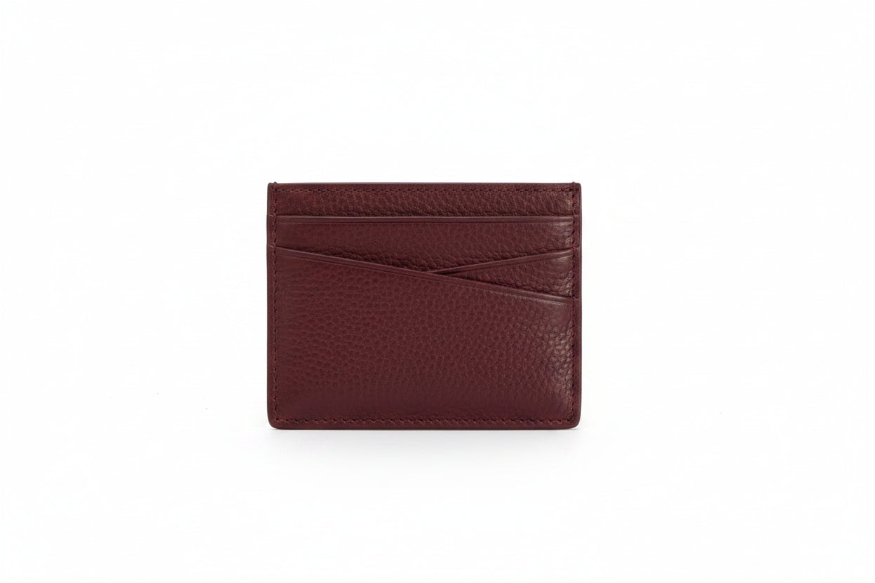 Slim Leather Wallet - Multiple Colors