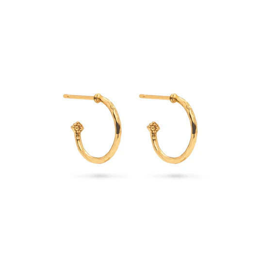 Capucine De Wulf Love Hoop Earrings with Removable Heart Charm