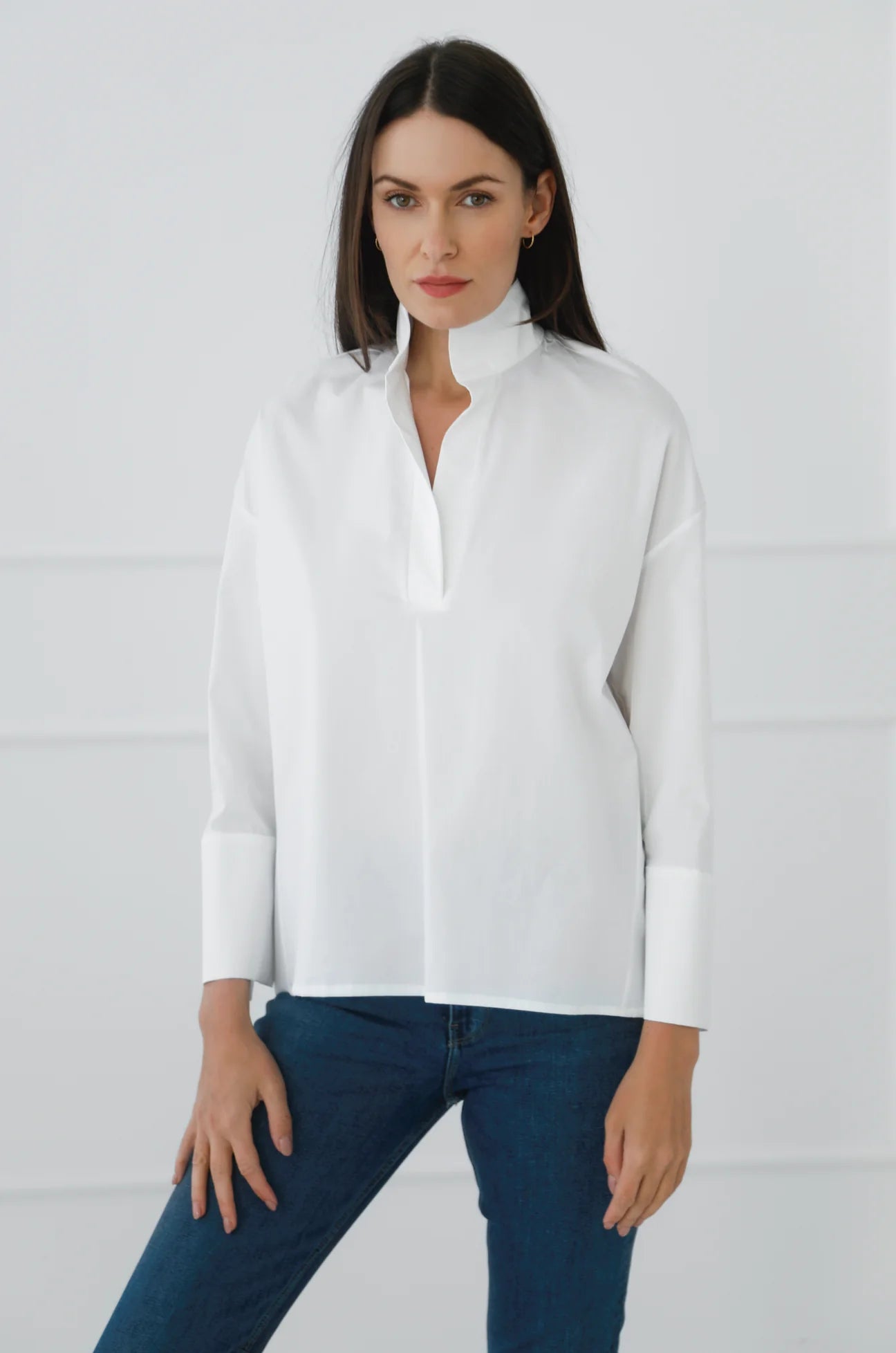 Monica Nera Grace Shirt - White or Black