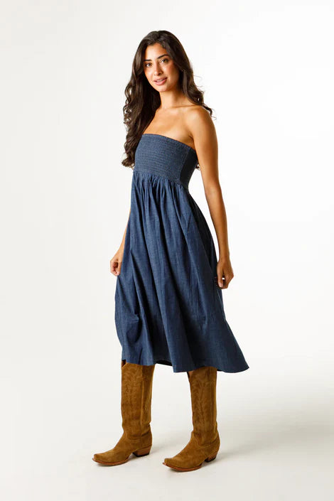Holly Shae Betsy Skirt/Dress - Stretch Denim