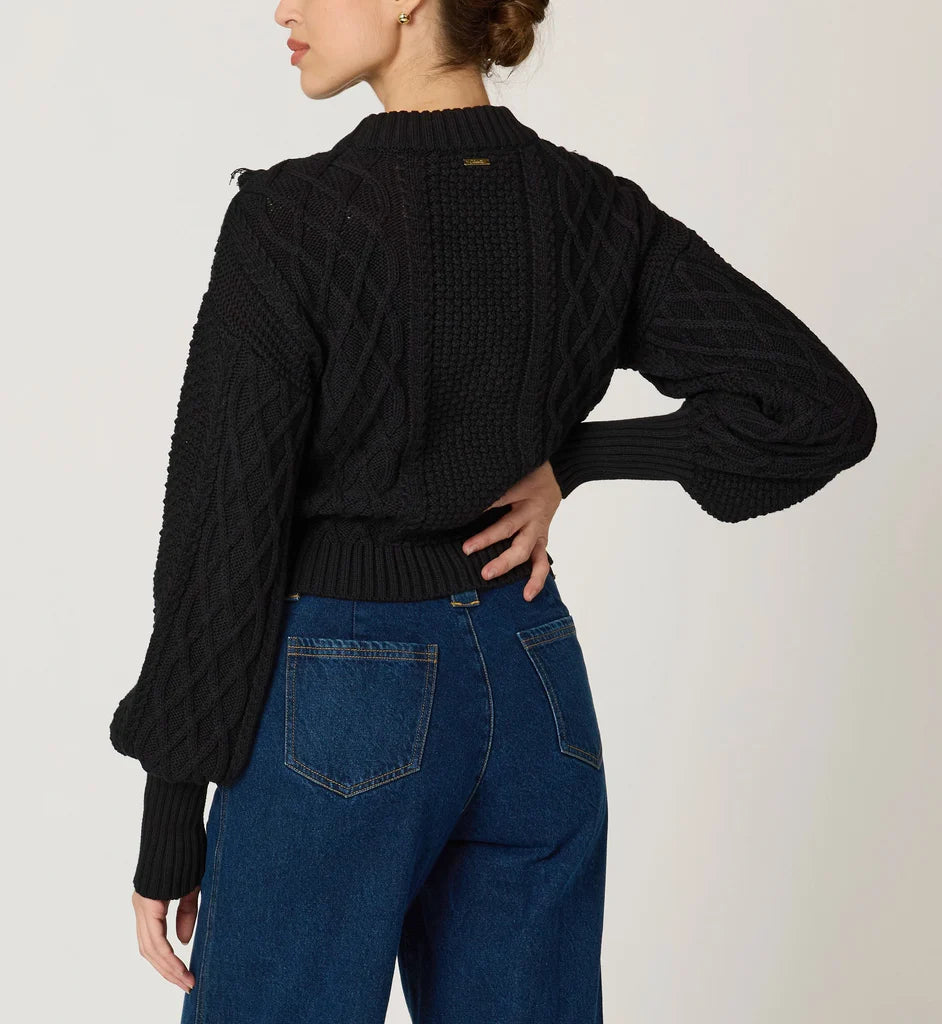Cleobella Bettina Sweater - Black