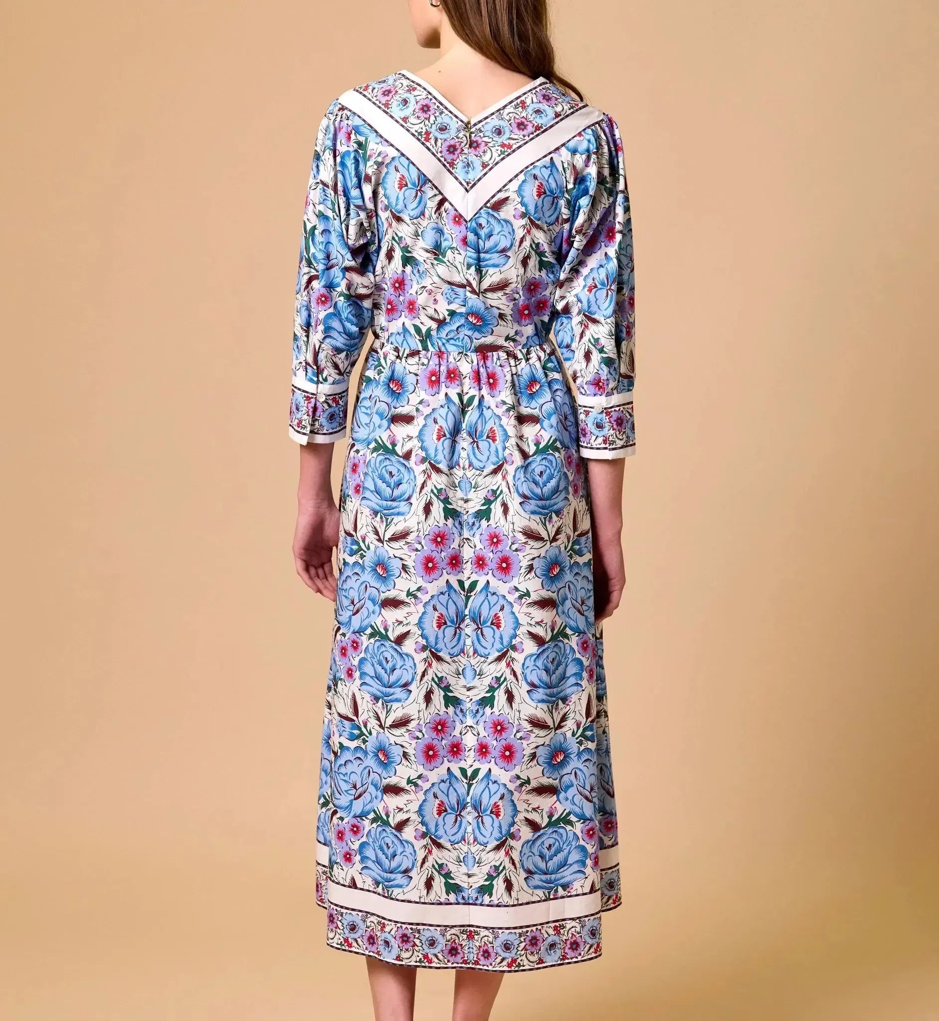 CLEOBELLA Blanche  Midi - Fluora Print Flur