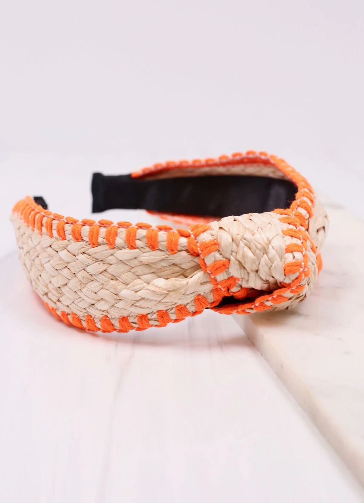 Bramble Woven Headband -(lavender or orange)
