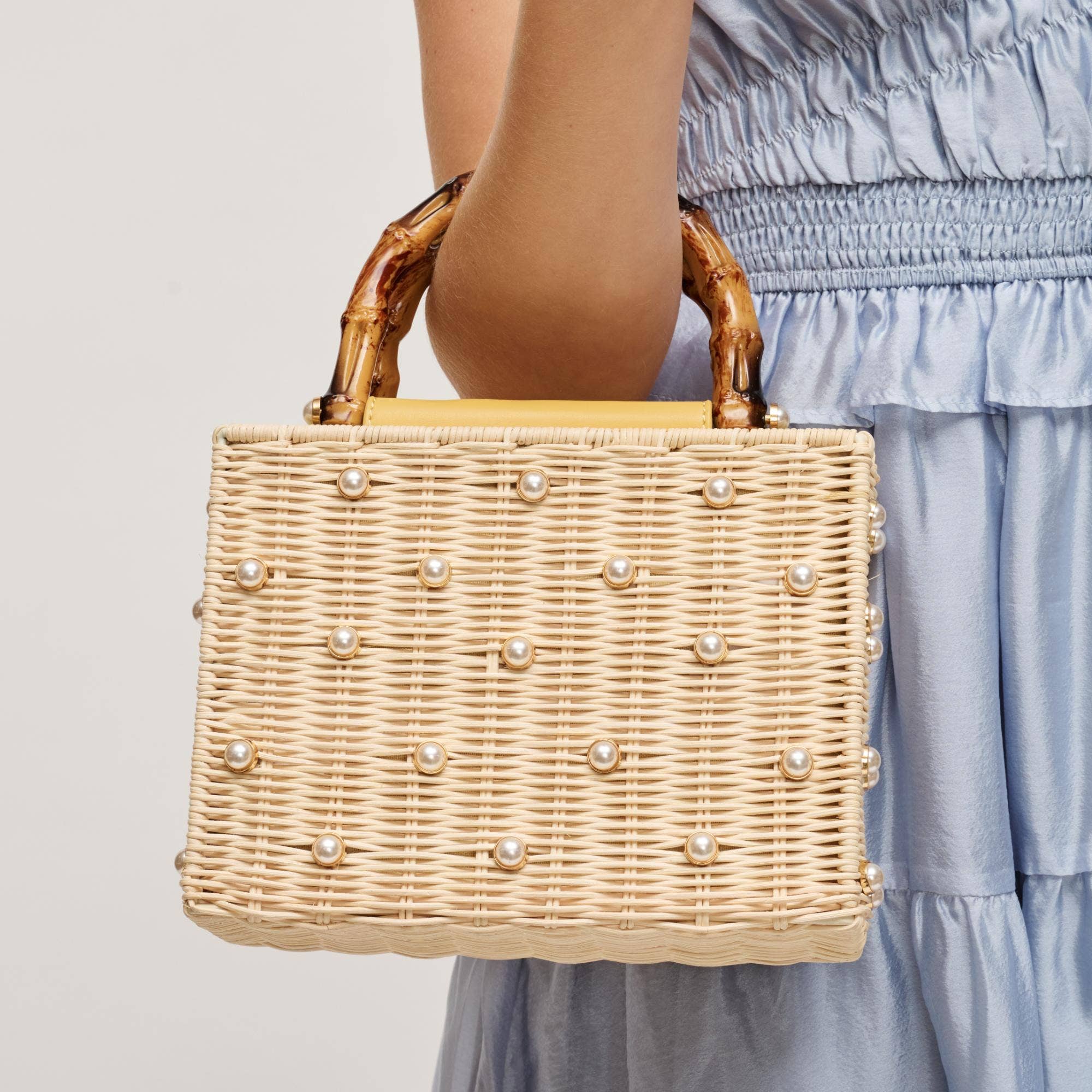Maxie Evening Bag - Natural