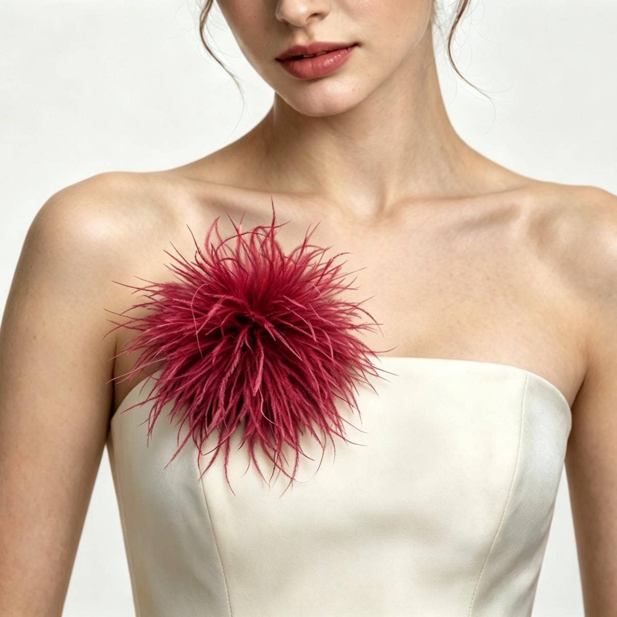 Feather Floral Brooch | 4 Colors