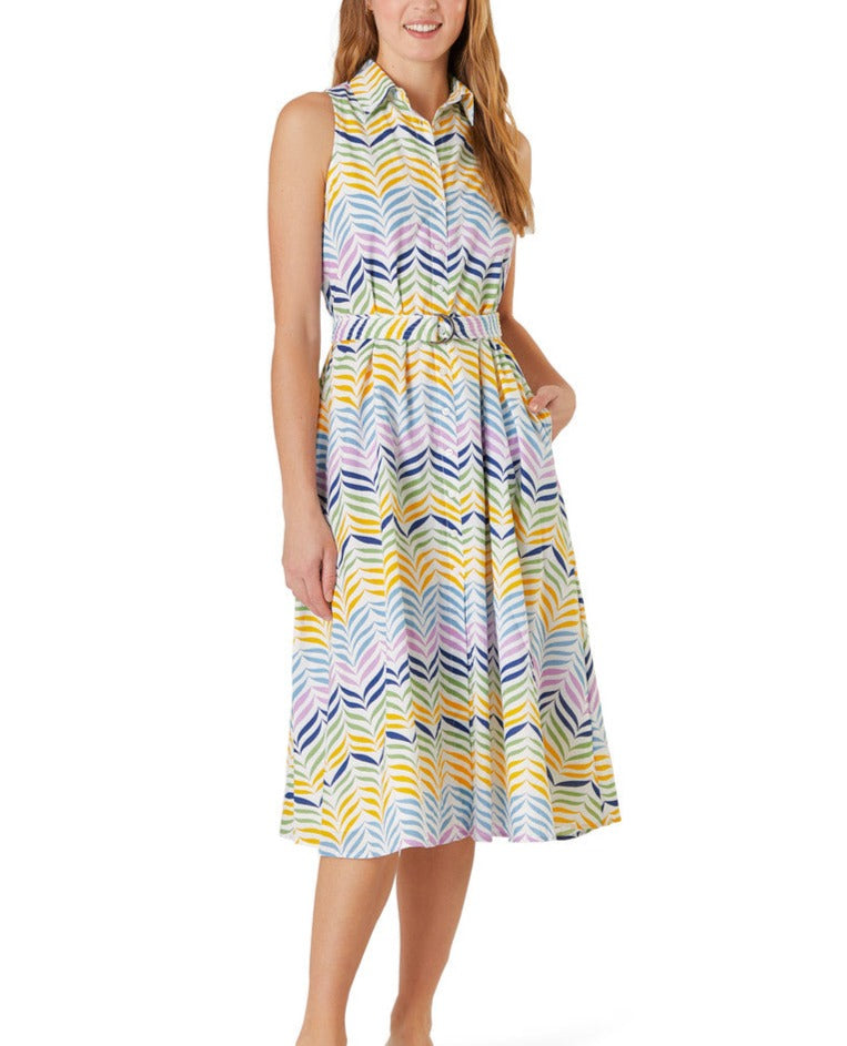 Field Dress - Frond Stripe
