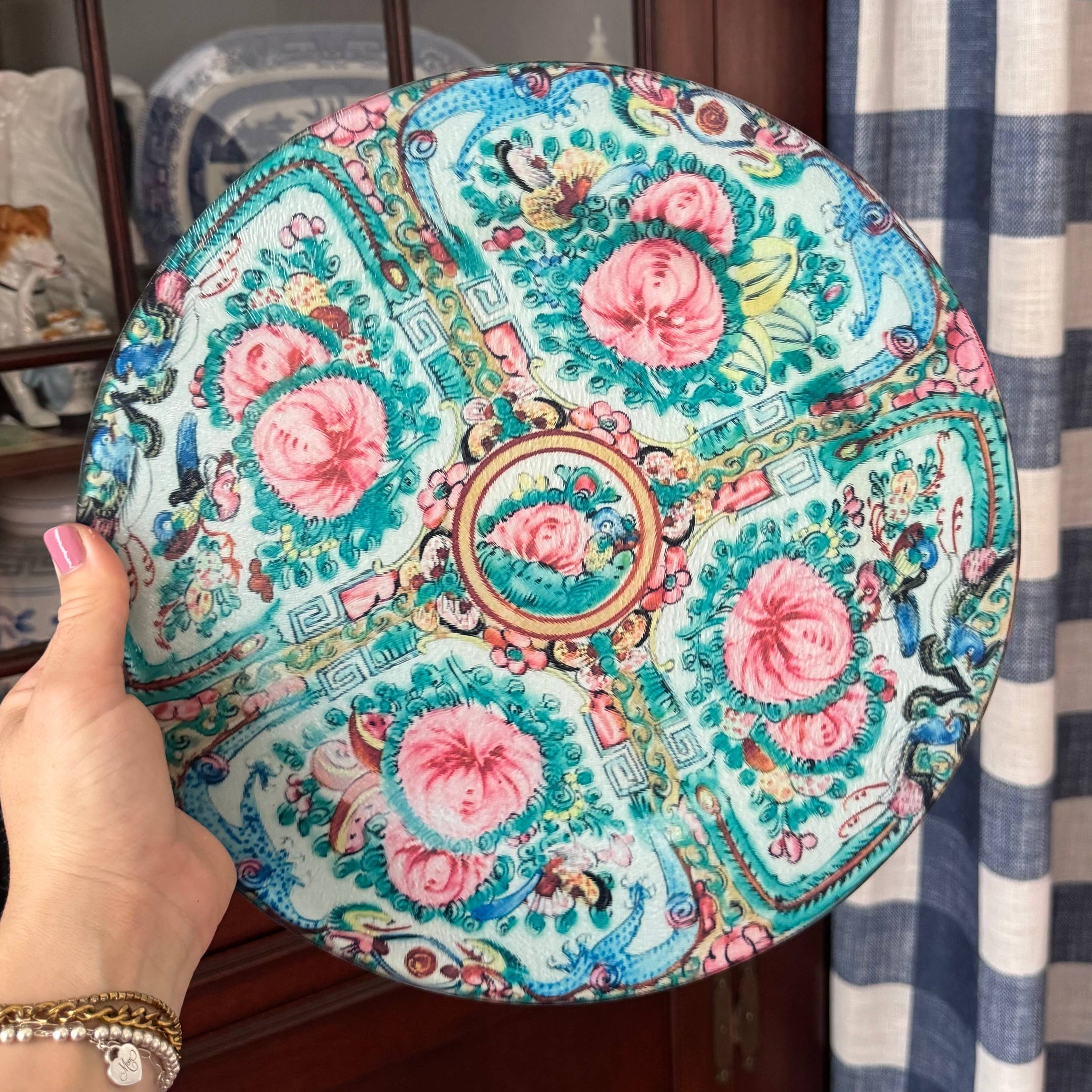 Grandmillennial China Plate Cutting Board: 3 designs
