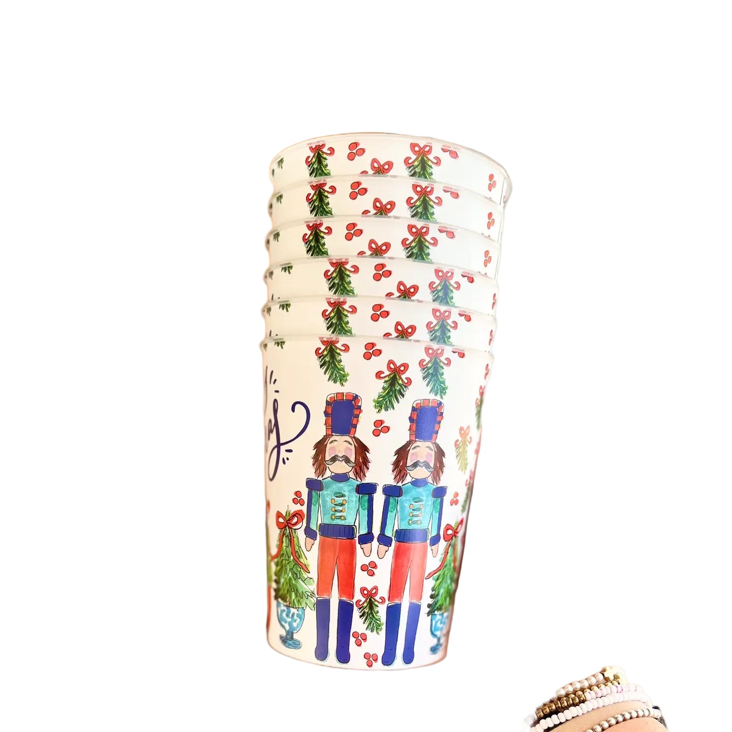 Fun Reusable Party Cups - (multiple variants)