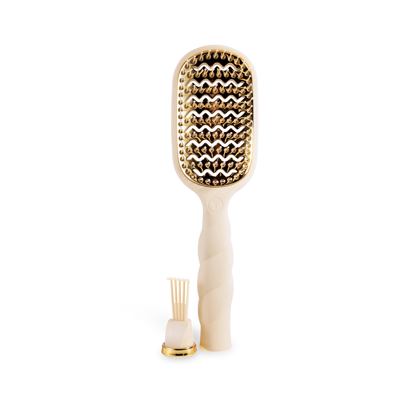 TELETIES Vented Hair Brush - Tan