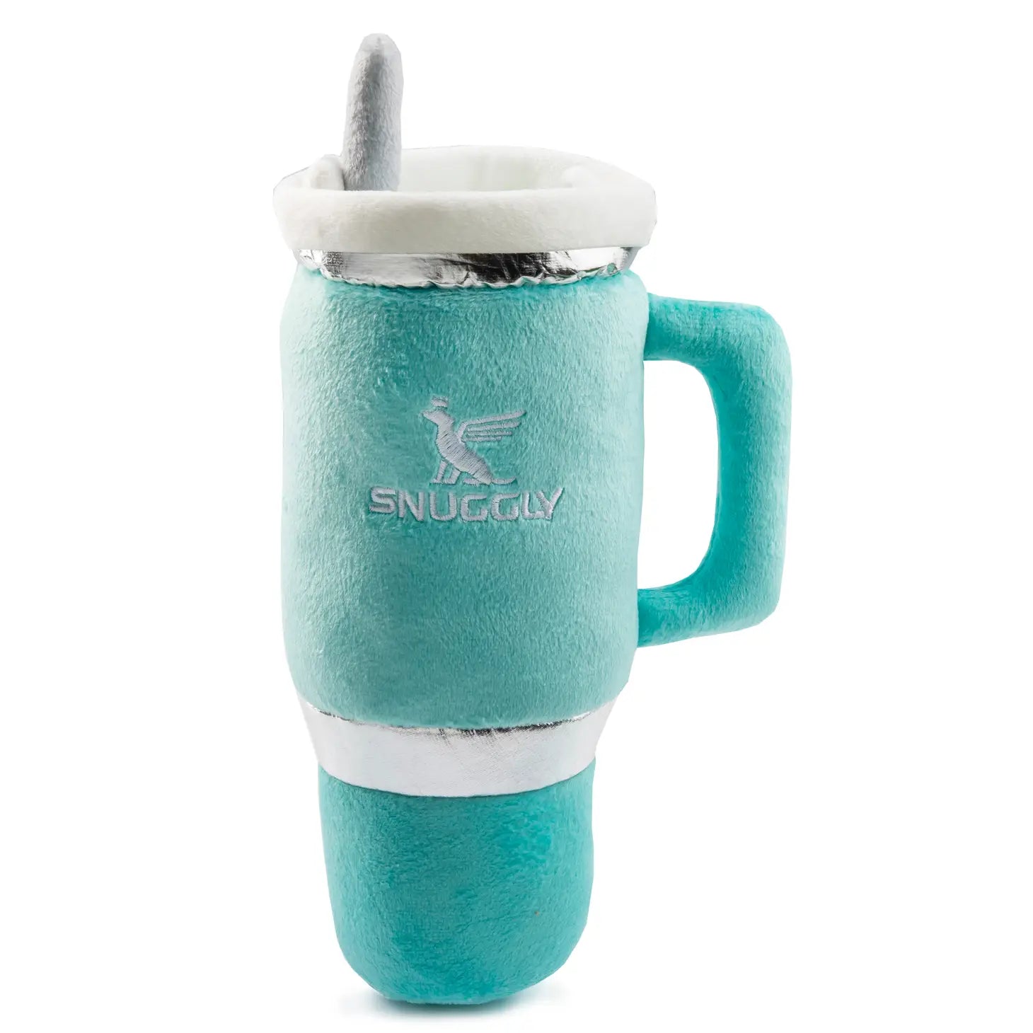 Snuggly Cup Dog Toy - Teal