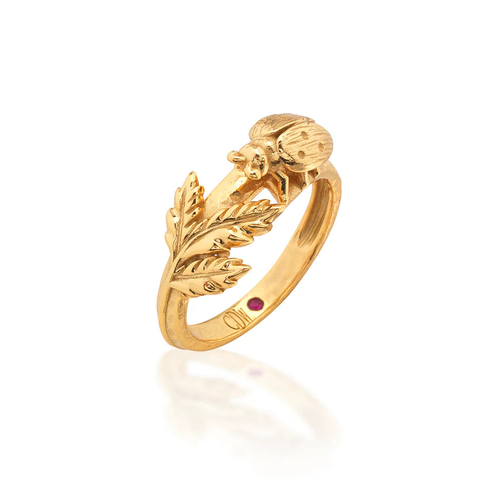 Capucine de Wulf Meadow Ladybug Ring