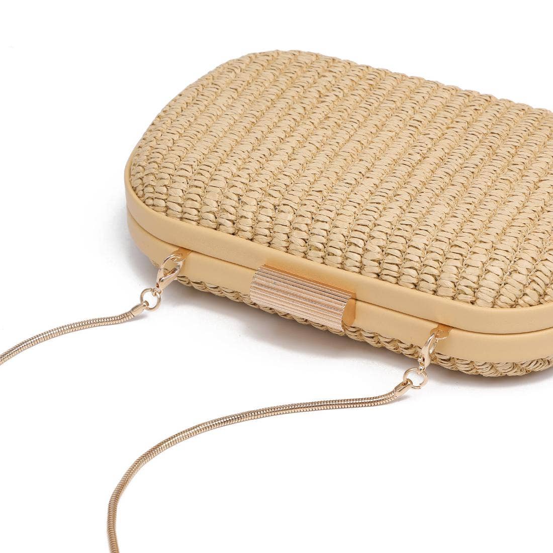 Alix Evening Bag - Natural