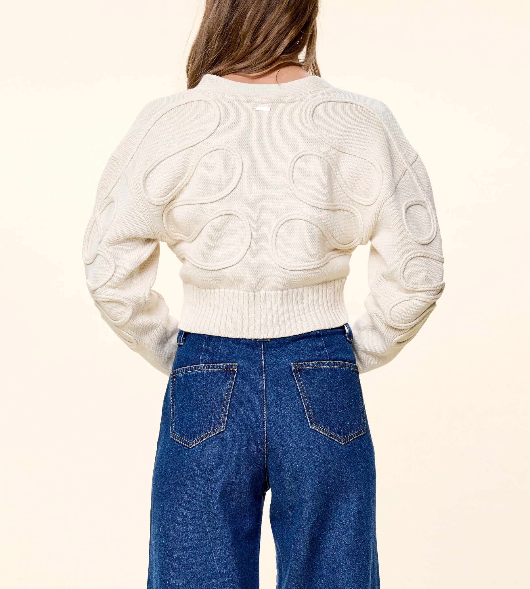 Cleobella Cher Sweater - Eggnog