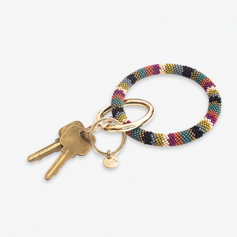 Chloe Stripe Key Ring - 8 Variants