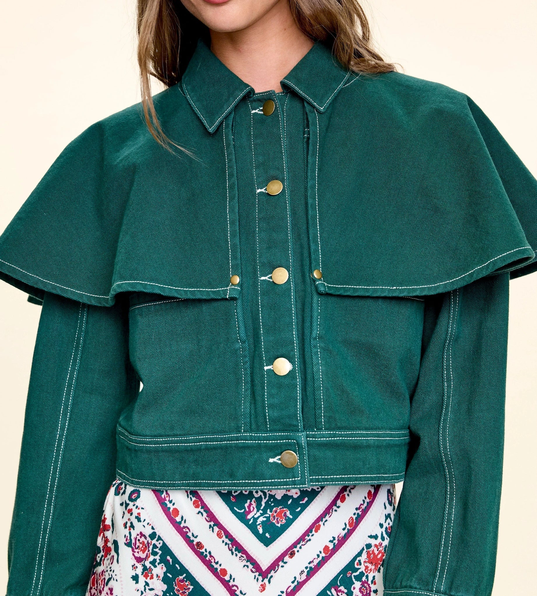 Cleobella Clarke Jacket - June Bug