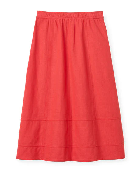 Cartolina Alice Button Skirt-Poppy