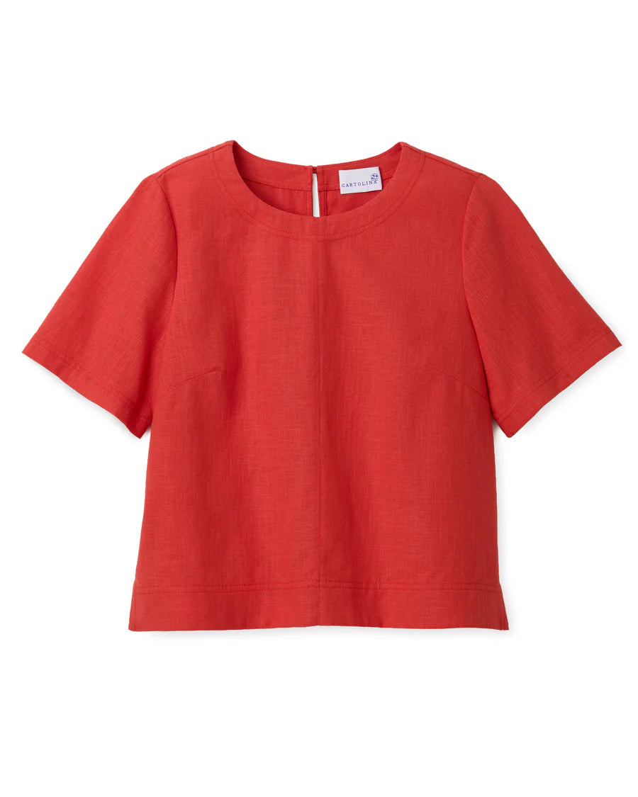 Cartolina Chloe Top-Poppy