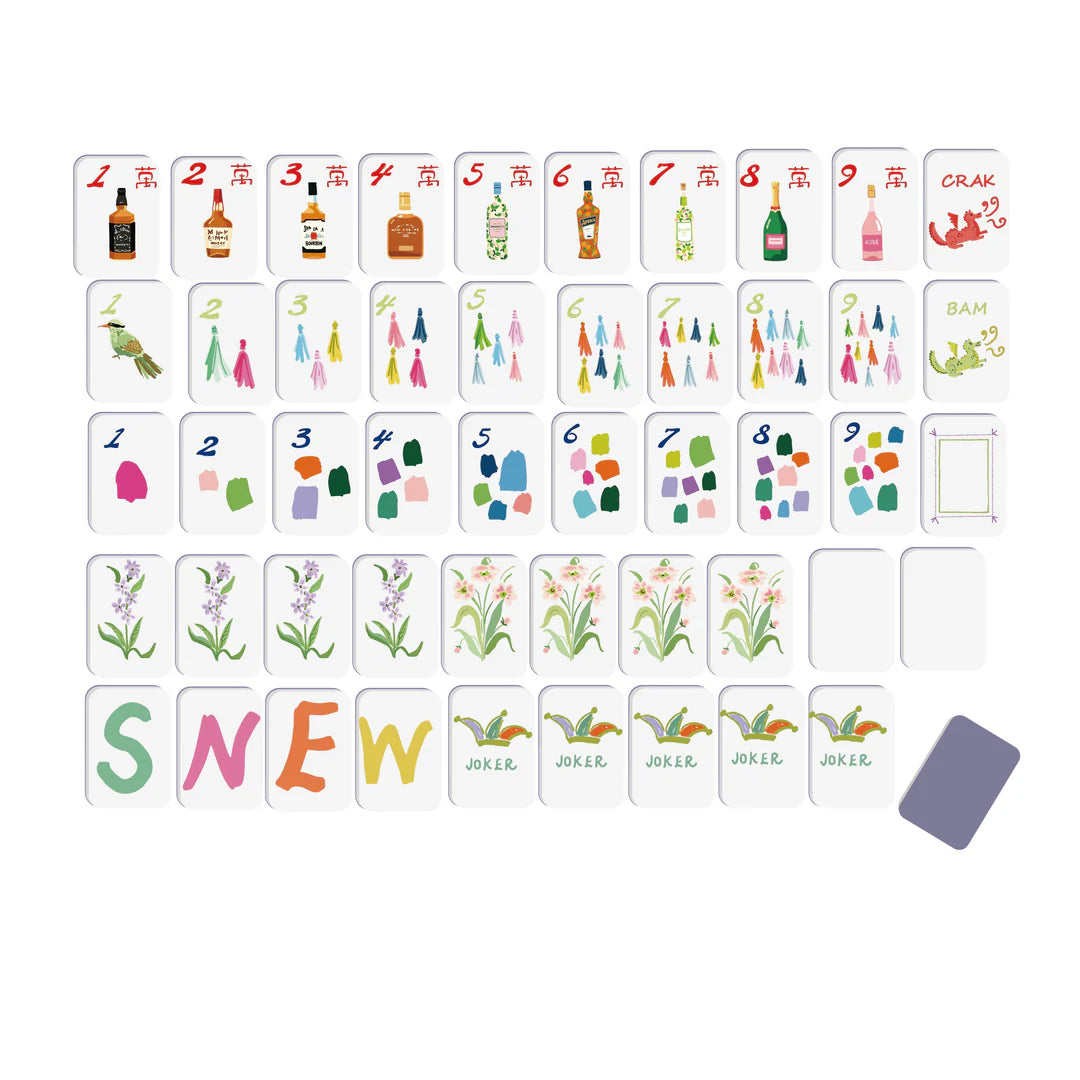 Cocktails Mahjong Tiles