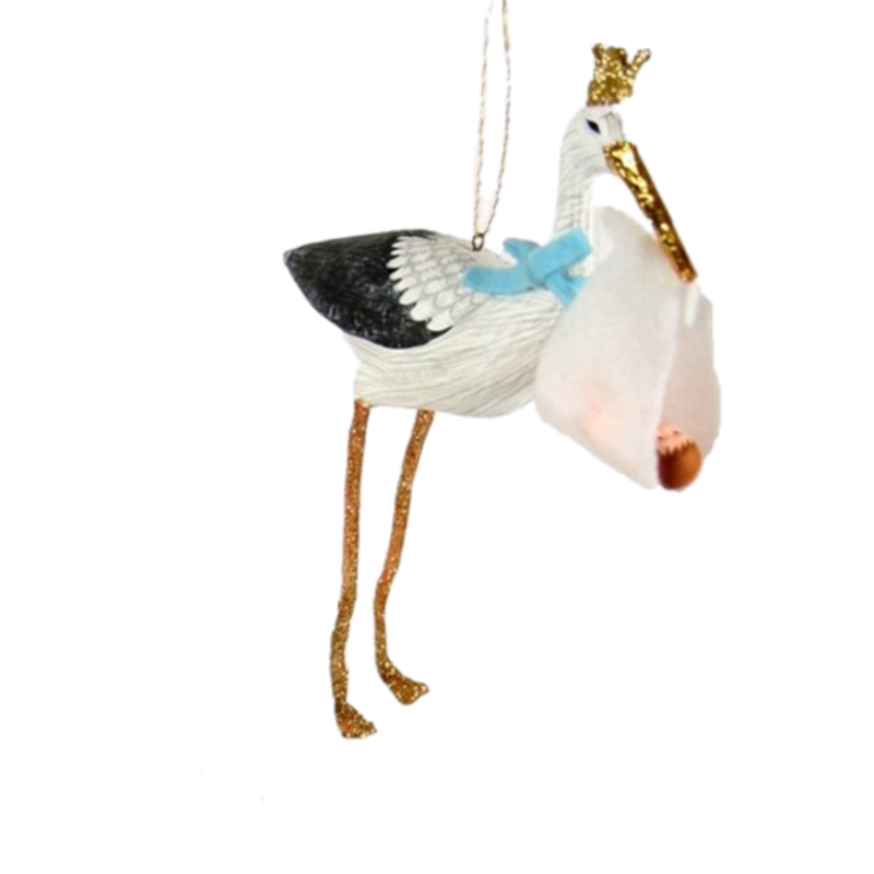 Special Delivery Ornament - (pink or blue)