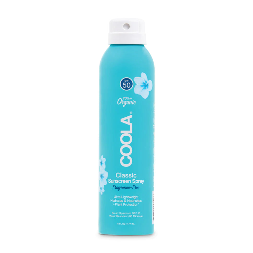 Coola Classic Organic Sunscreen Spray SPF 50 - Fragrance Free