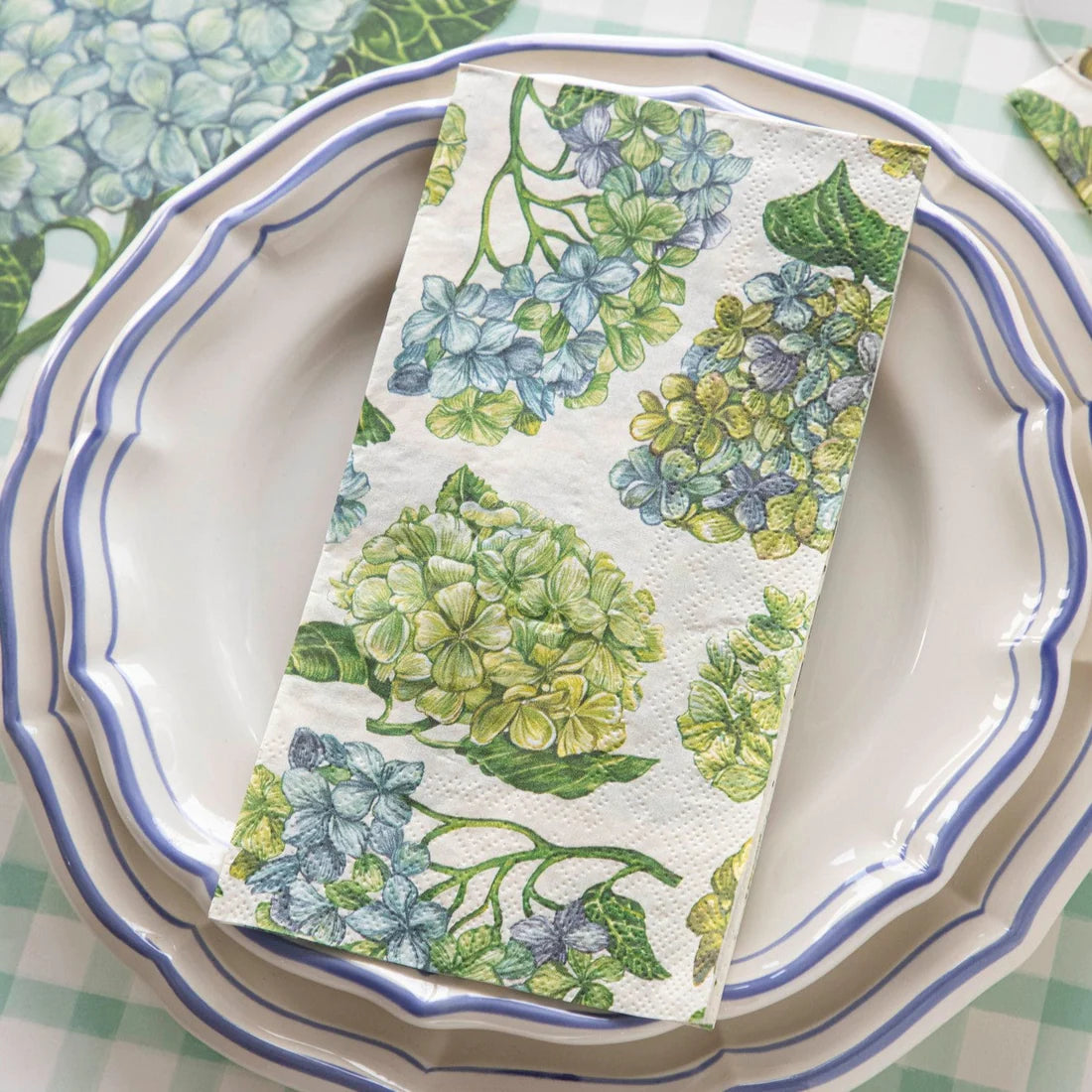 Hydrangea Guest Napkins