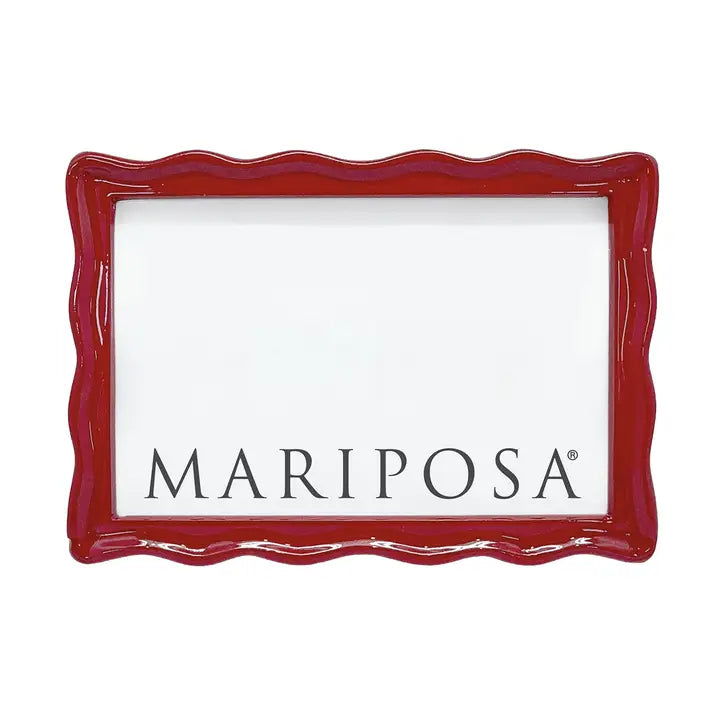 Mariposa Wavy 4"x6" Frame - (five colors)