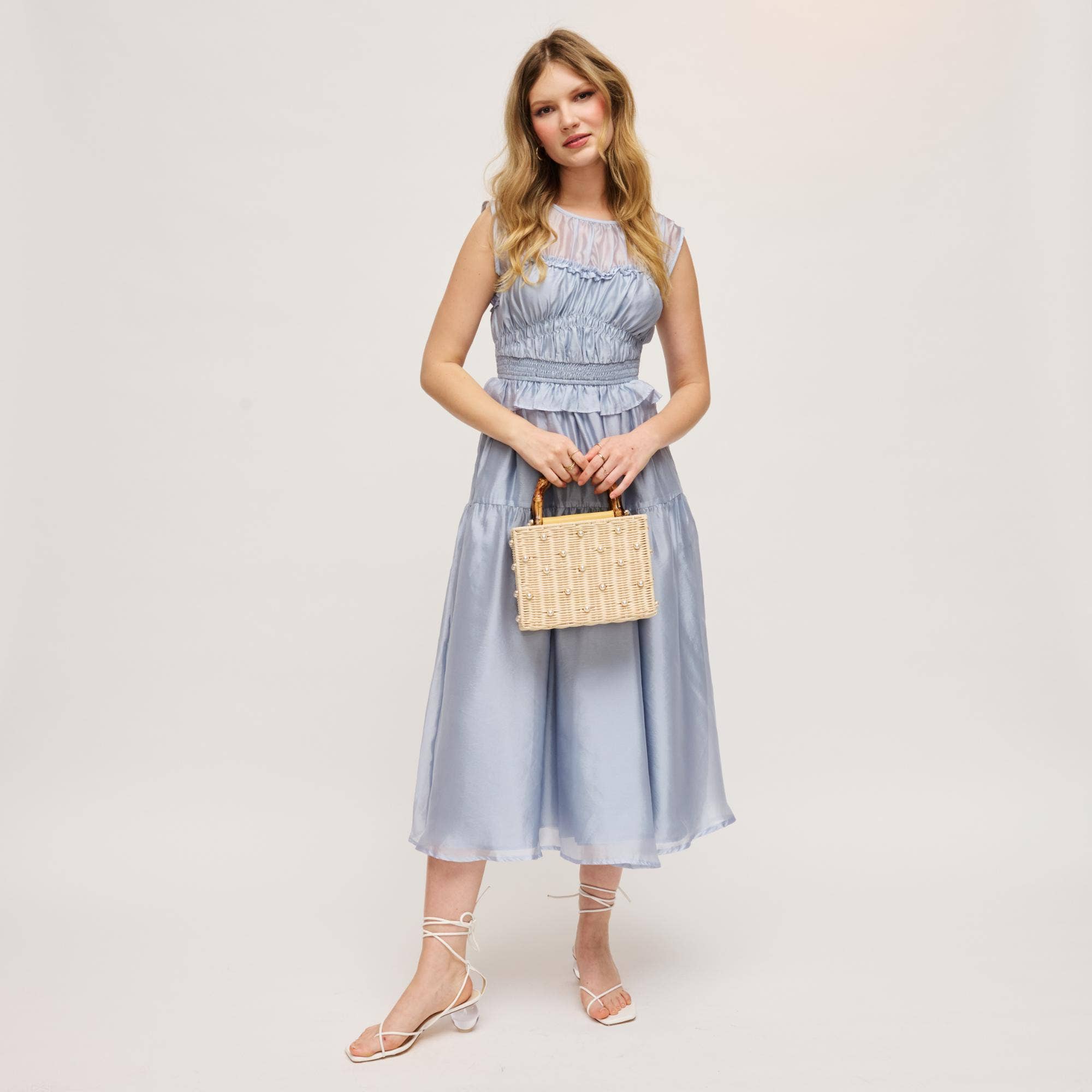 Maxie Evening Bag - Natural