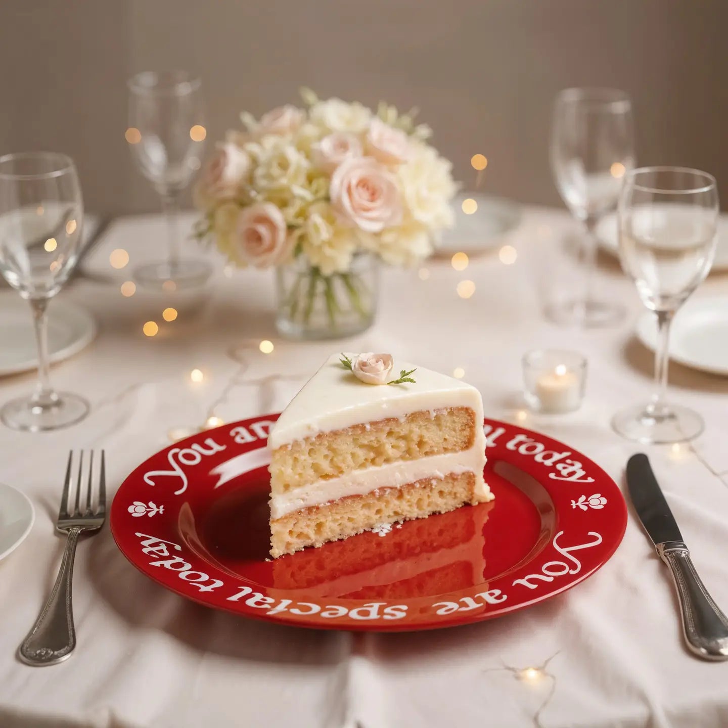 You Are Special Today Red Plate