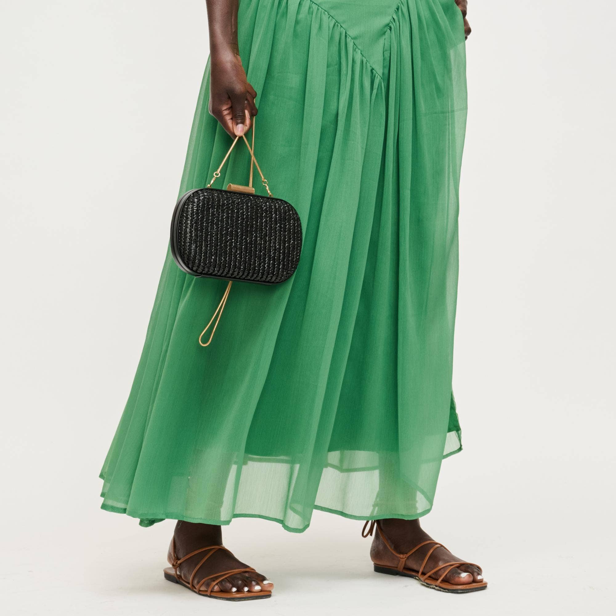 Alix Evening Bag - Natural