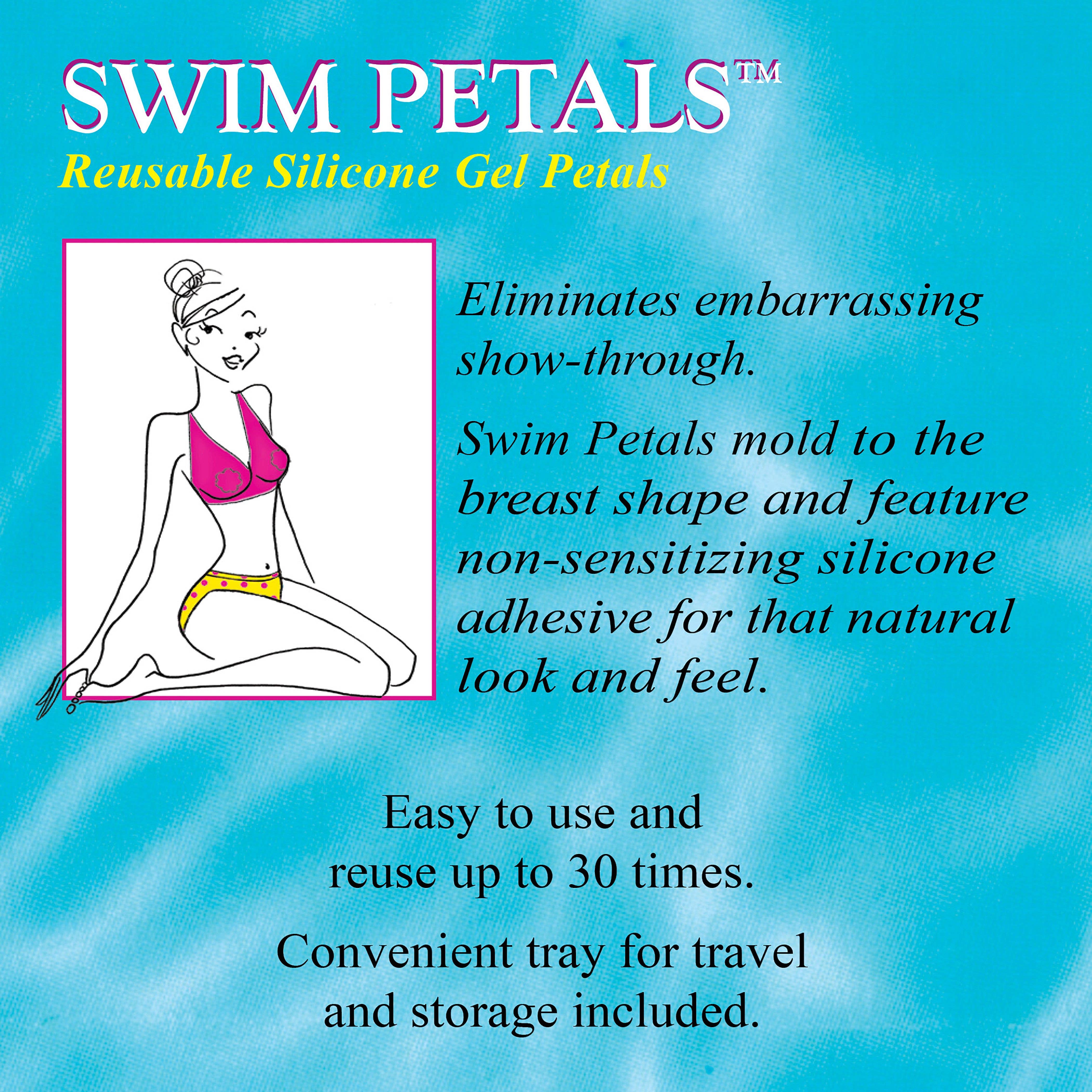 Swim Gel Petals: Beige