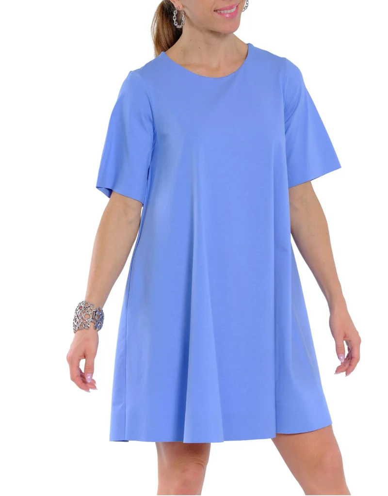 Diana Diamond Dress - Lime and Periwinkle