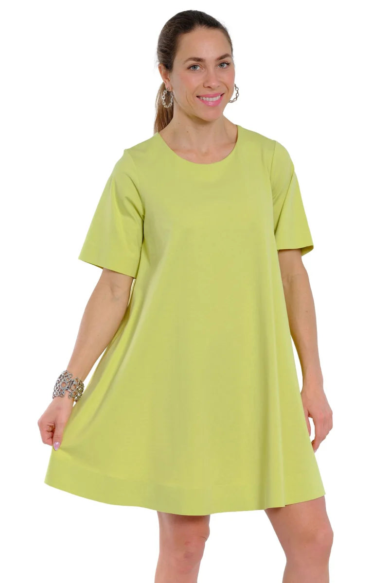 Diamond Dress - Lime and Periwinkle