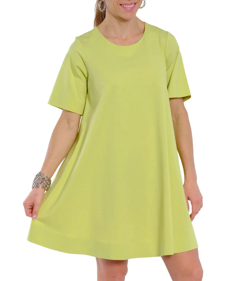 Diana Diamond Dress - Lime and Periwinkle