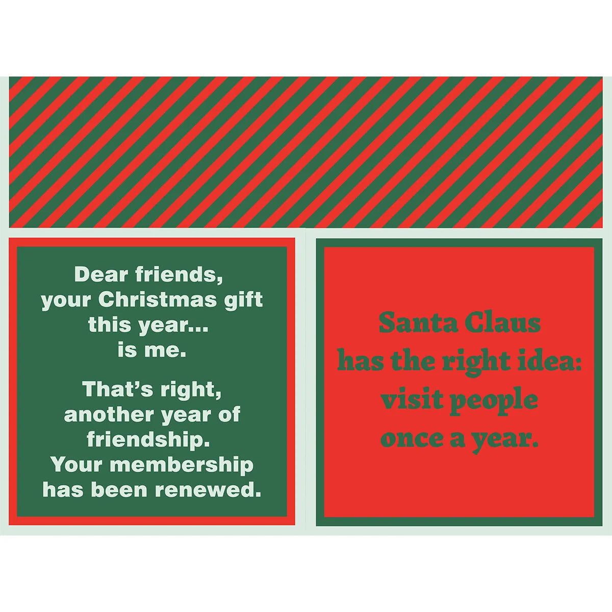 XMAS Santa Claus Cocktail Napkin